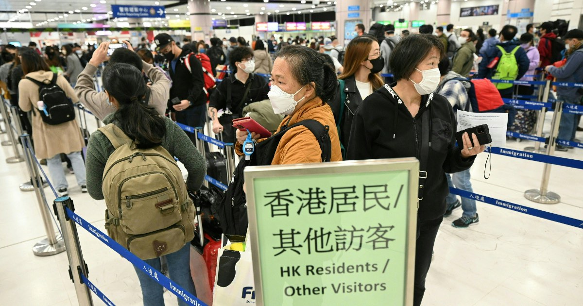 Excitement at Hong Kong's China border as quarantine lifted • PhilSTAR Life